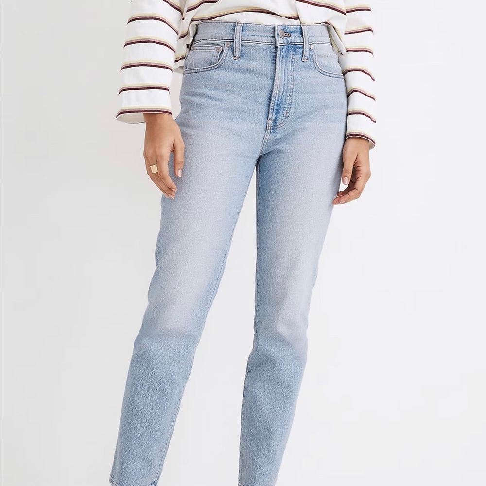 Madewell The Plus Size Perfect Vintage High Rise Waist Stretch Jeans Fiore Wash - Picture 10 of 10